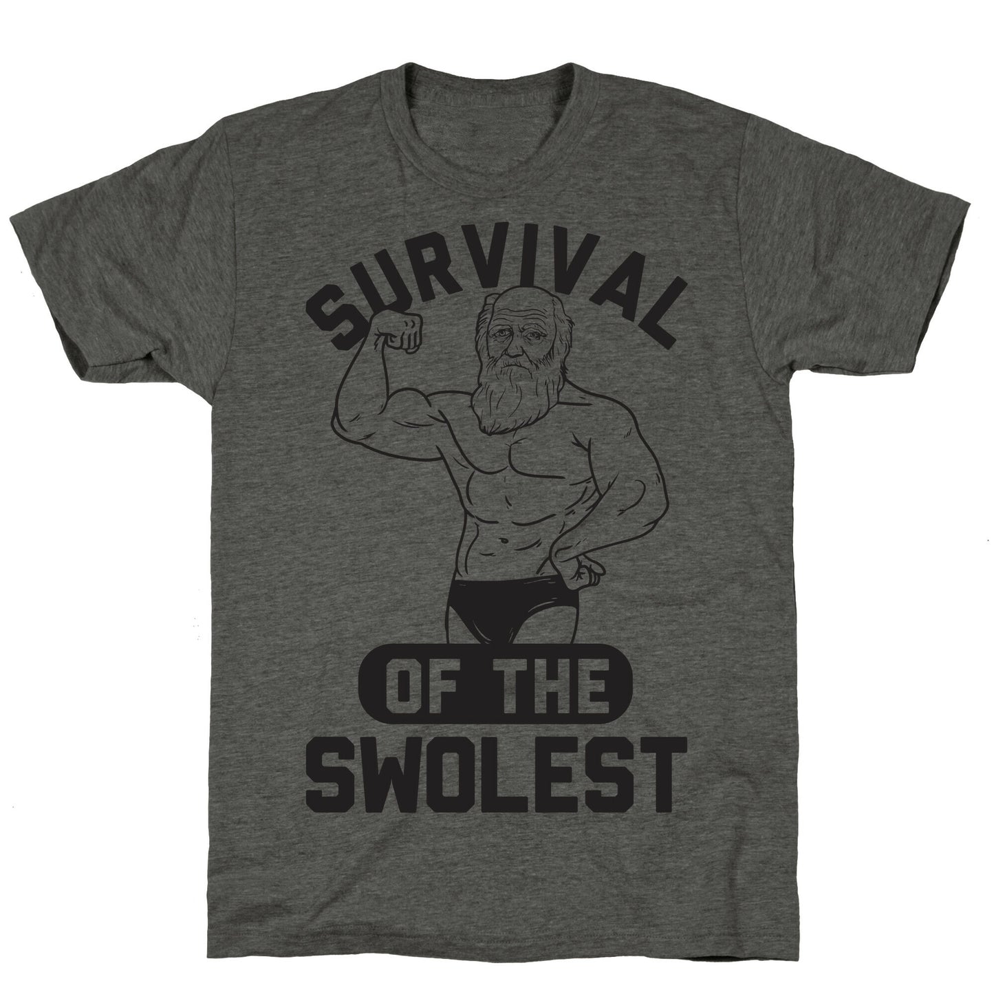 Survival Of The Swolest Unisex Triblend Tee
