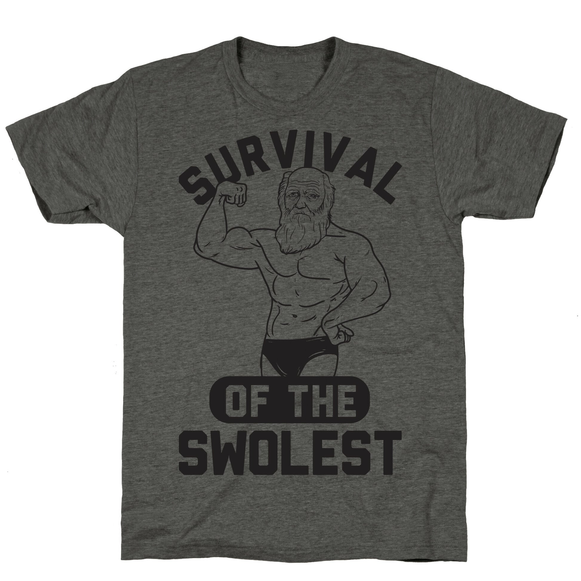 Survival Of The Swolest Unisex Triblend Tee