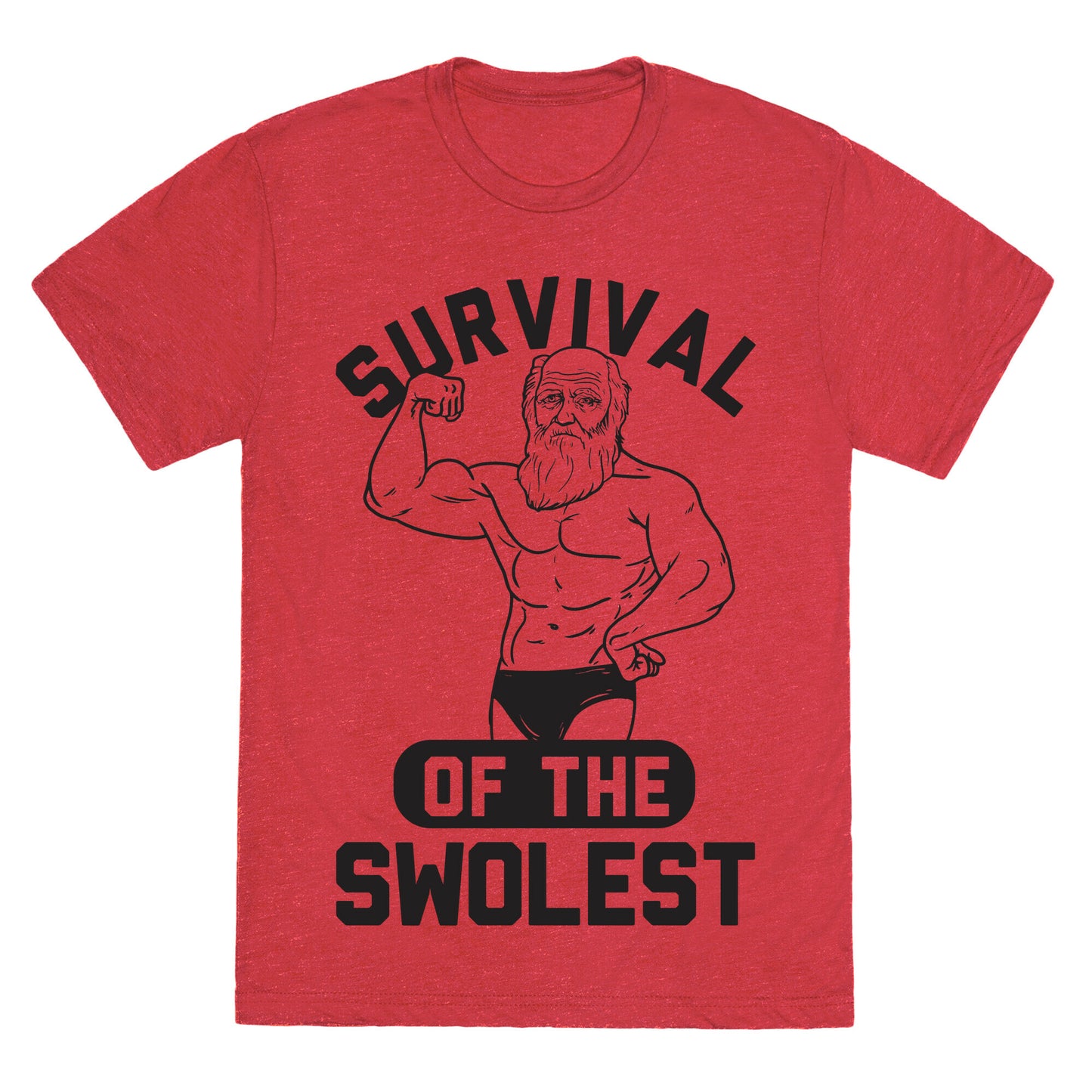 Survival Of The Swolest Unisex Triblend Tee