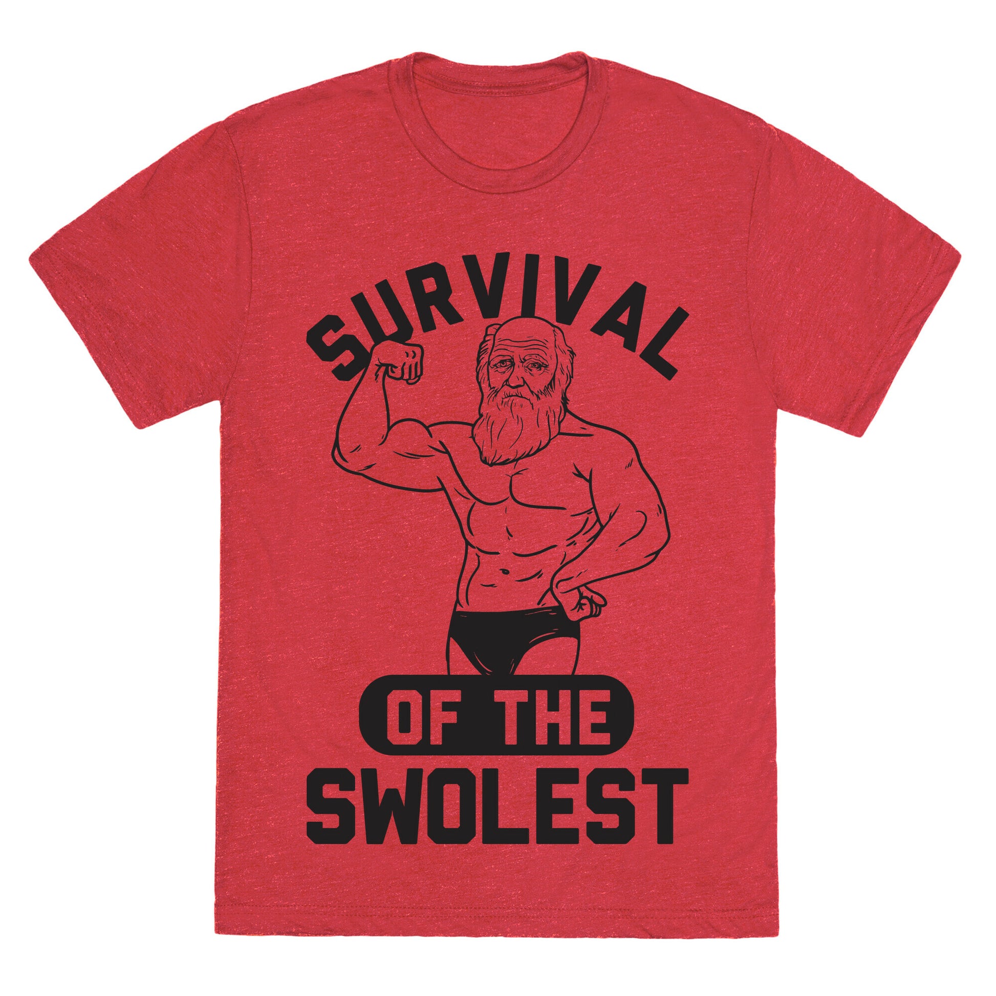 Survival Of The Swolest Unisex Triblend Tee