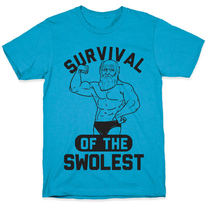 Survival Of The Swolest Unisex Triblend Tee