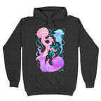 Deep Sea Diver & Jellyfish Hoodie