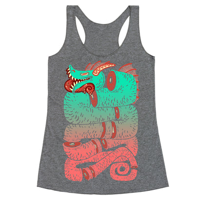 Sea Serpent Sections Racerback Tank