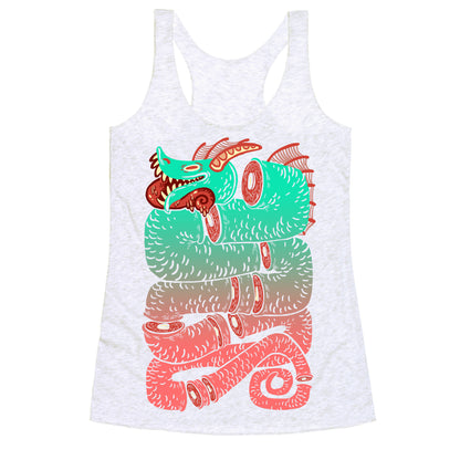 Sea Serpent Sections Racerback Tank