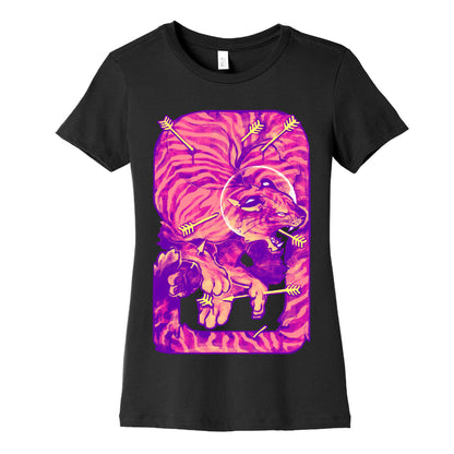 Saint Sebastian Tiger Women's Cotton Tee