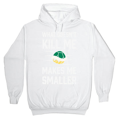What Doesn't Kill Me Makes Me Smaller Hoodie