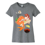 Mermaid Sushi Women's Cotton Tee