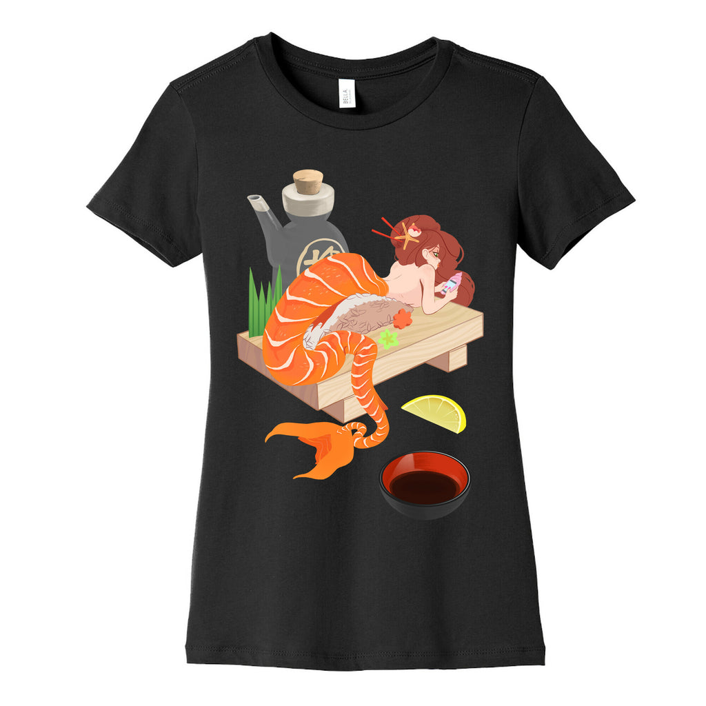 Mermaid Sushi Women's Cotton Tee