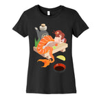 Mermaid Sushi Women's Cotton Tee
