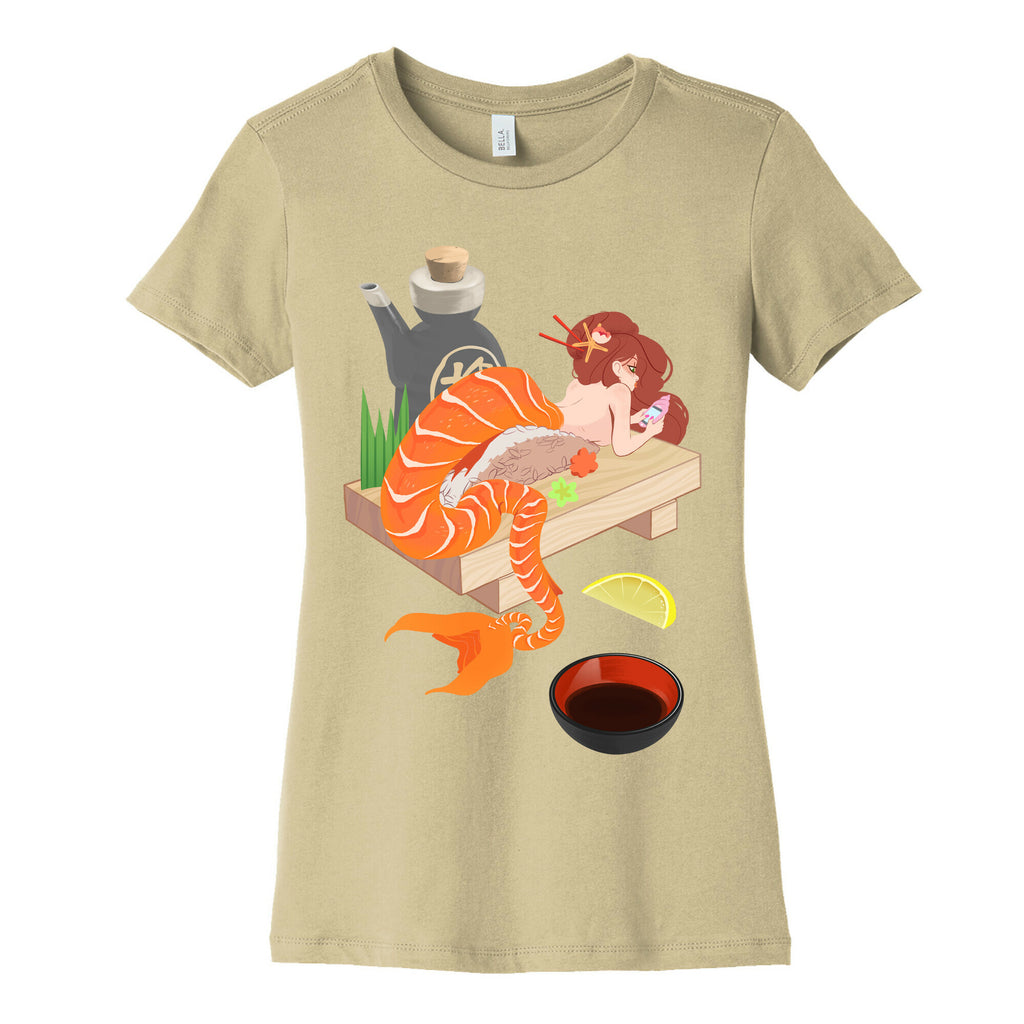 Mermaid Sushi Women's Cotton Tee