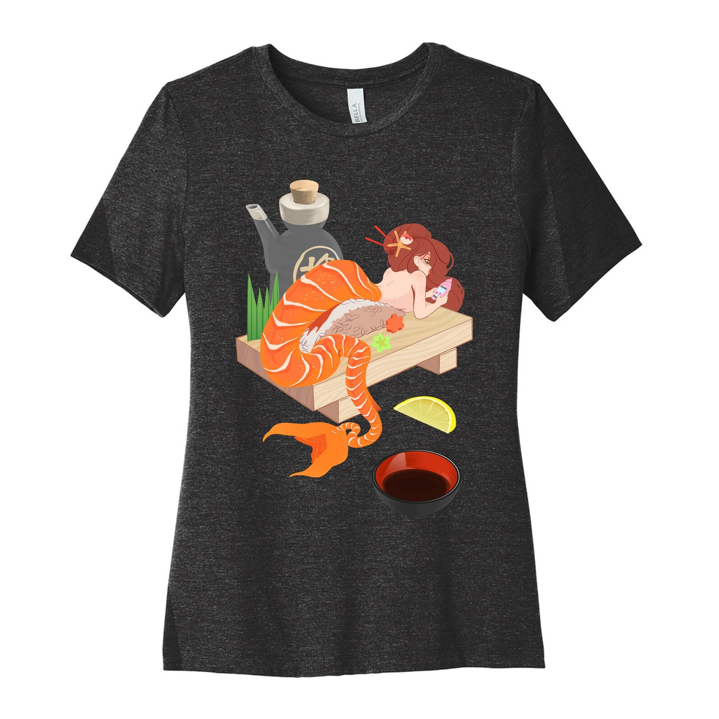 Mermaid Sushi Women's Cotton Tee