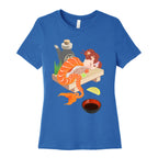 Mermaid Sushi Women's Cotton Tee