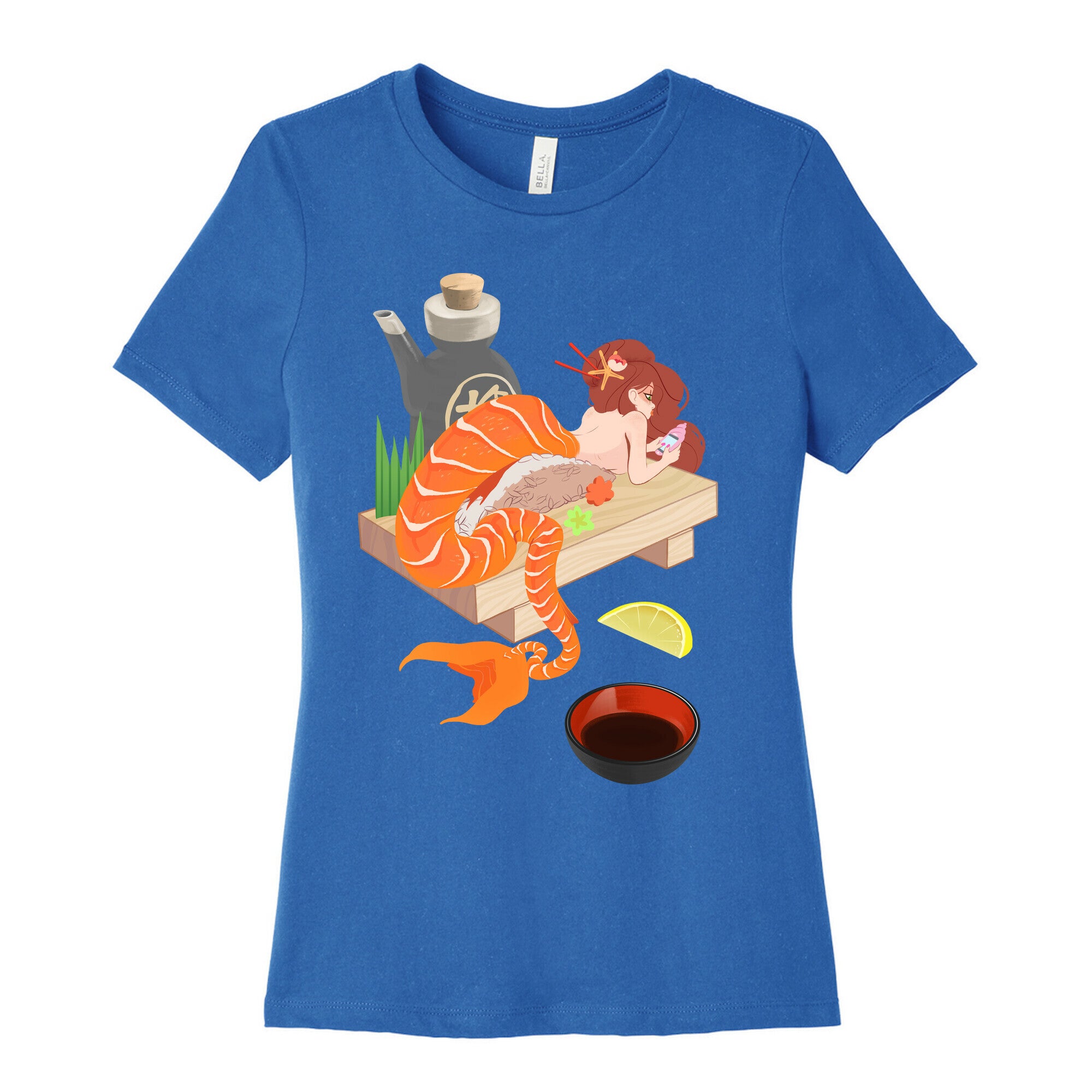 Mermaid Sushi Women's Cotton Tee