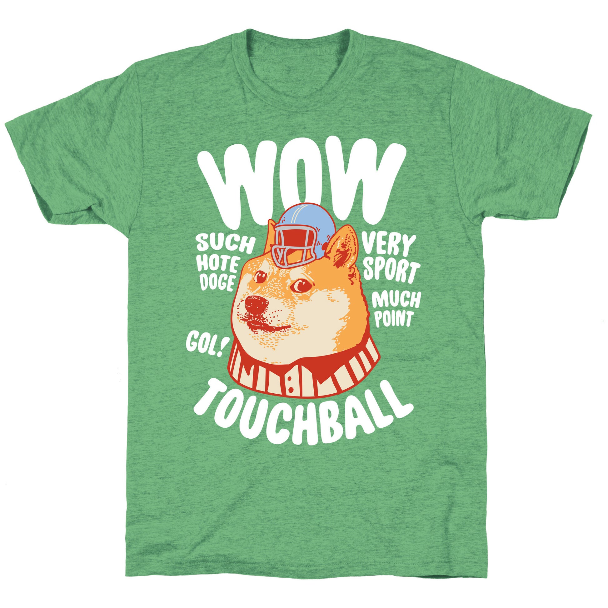 Sports Doge Unisex Triblend Tee