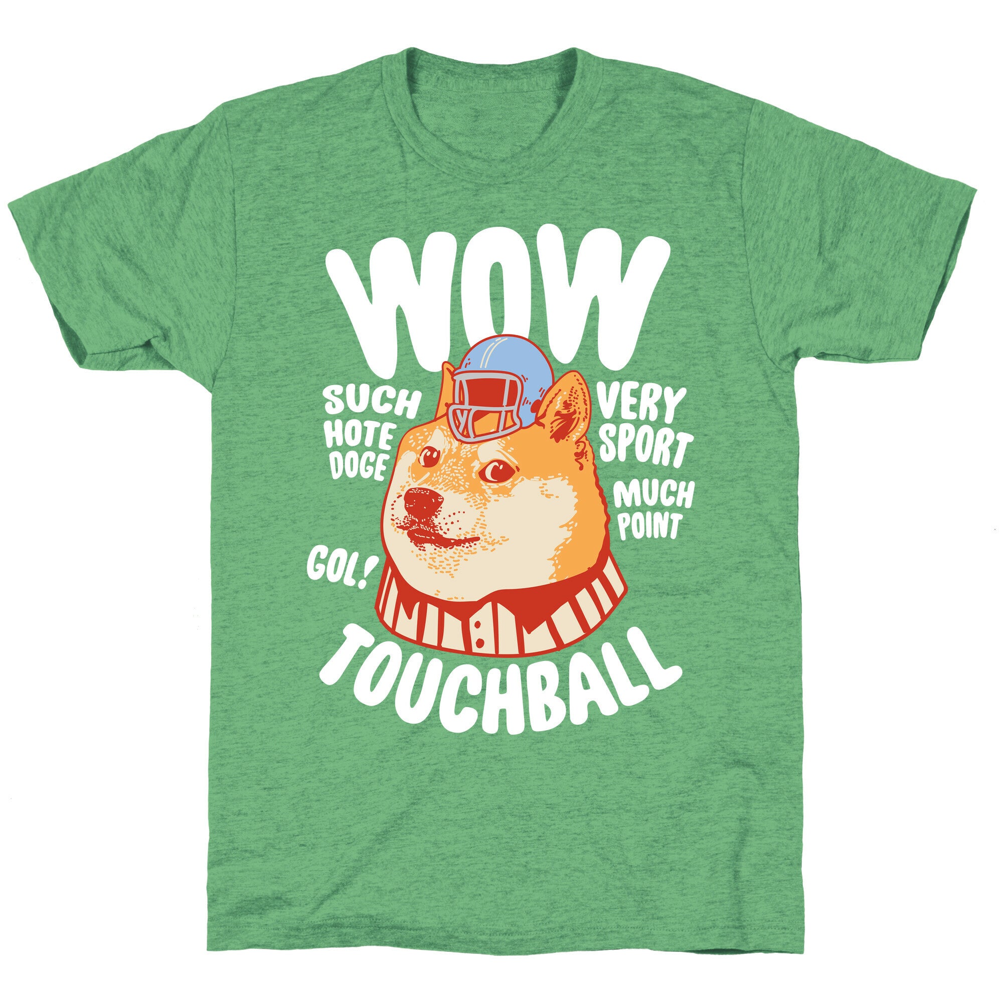 Sports Doge Unisex Triblend Tee