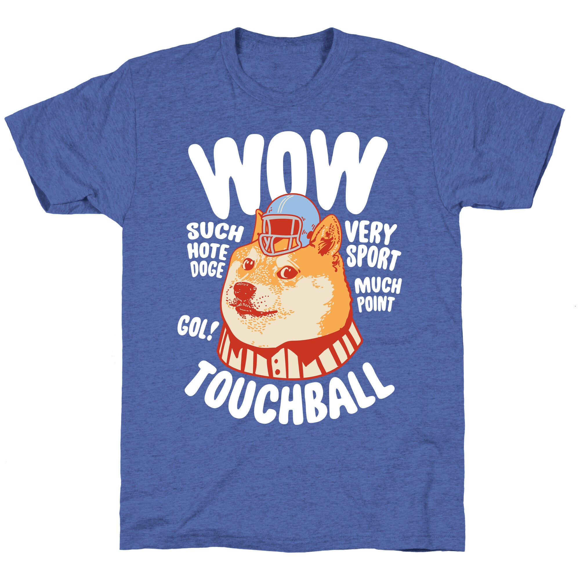 Sports Doge Unisex Triblend Tee