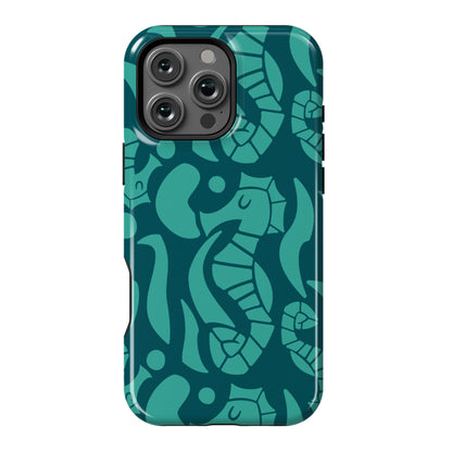 Bubbly Seahorse Phone Case