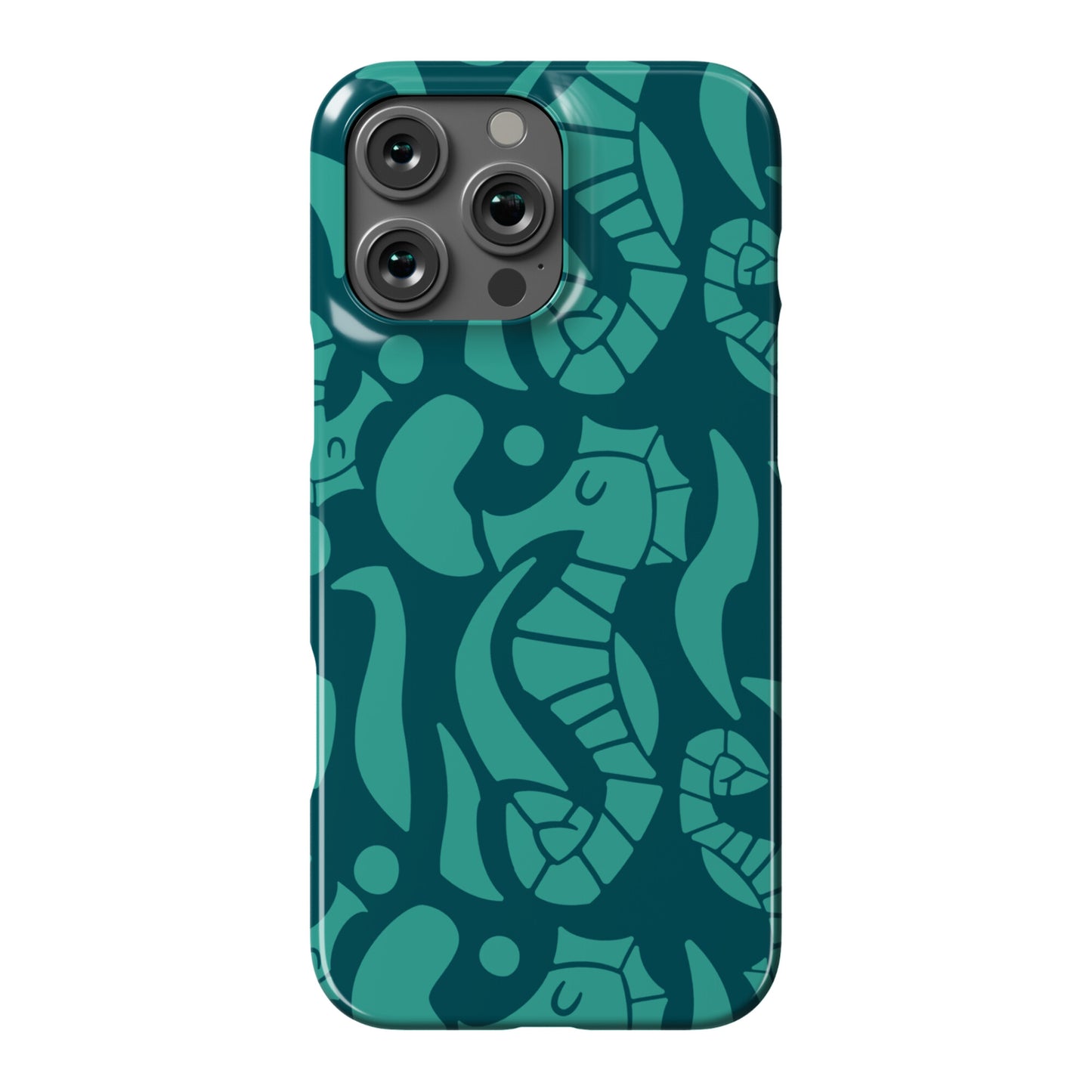 Bubbly Seahorse Phone Case