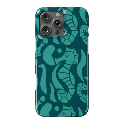 Bubbly Seahorse Phone Case