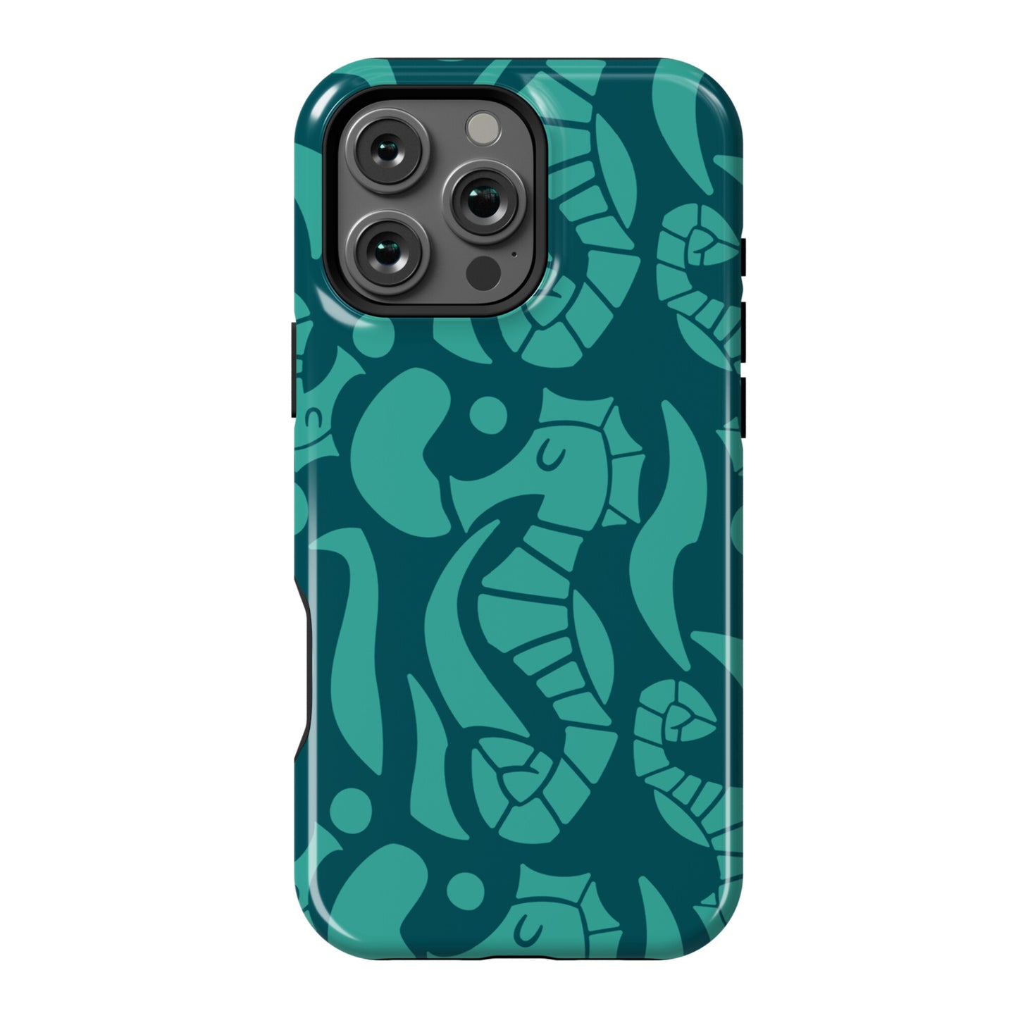 Bubbly Seahorse Phone Case