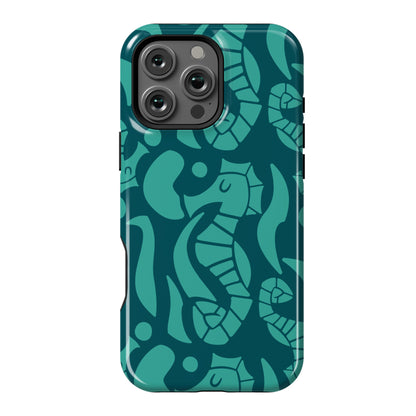 Bubbly Seahorse Phone Case