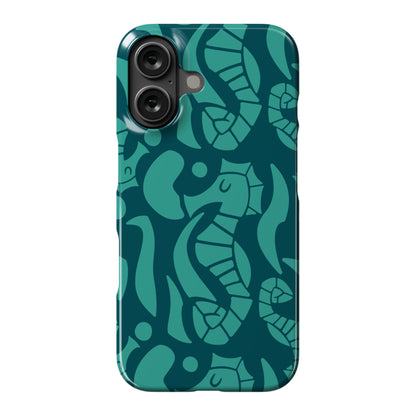 Bubbly Seahorse Phone Case