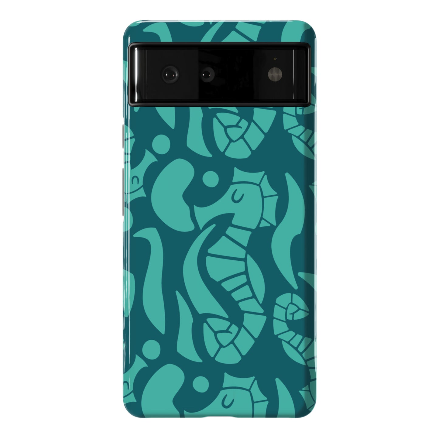 Bubbly Seahorse Phone Case