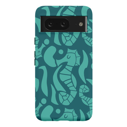 Bubbly Seahorse Phone Case