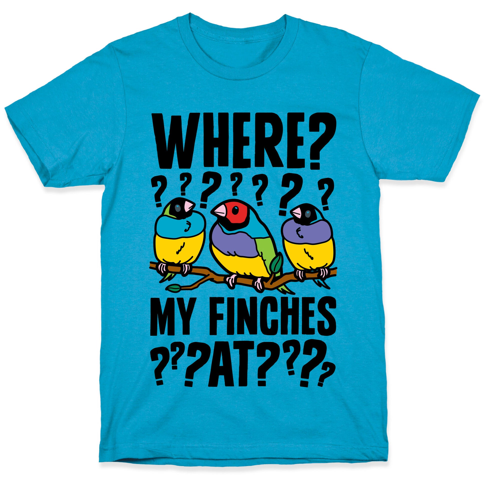 Where My Finches At? Unisex Triblend Tee