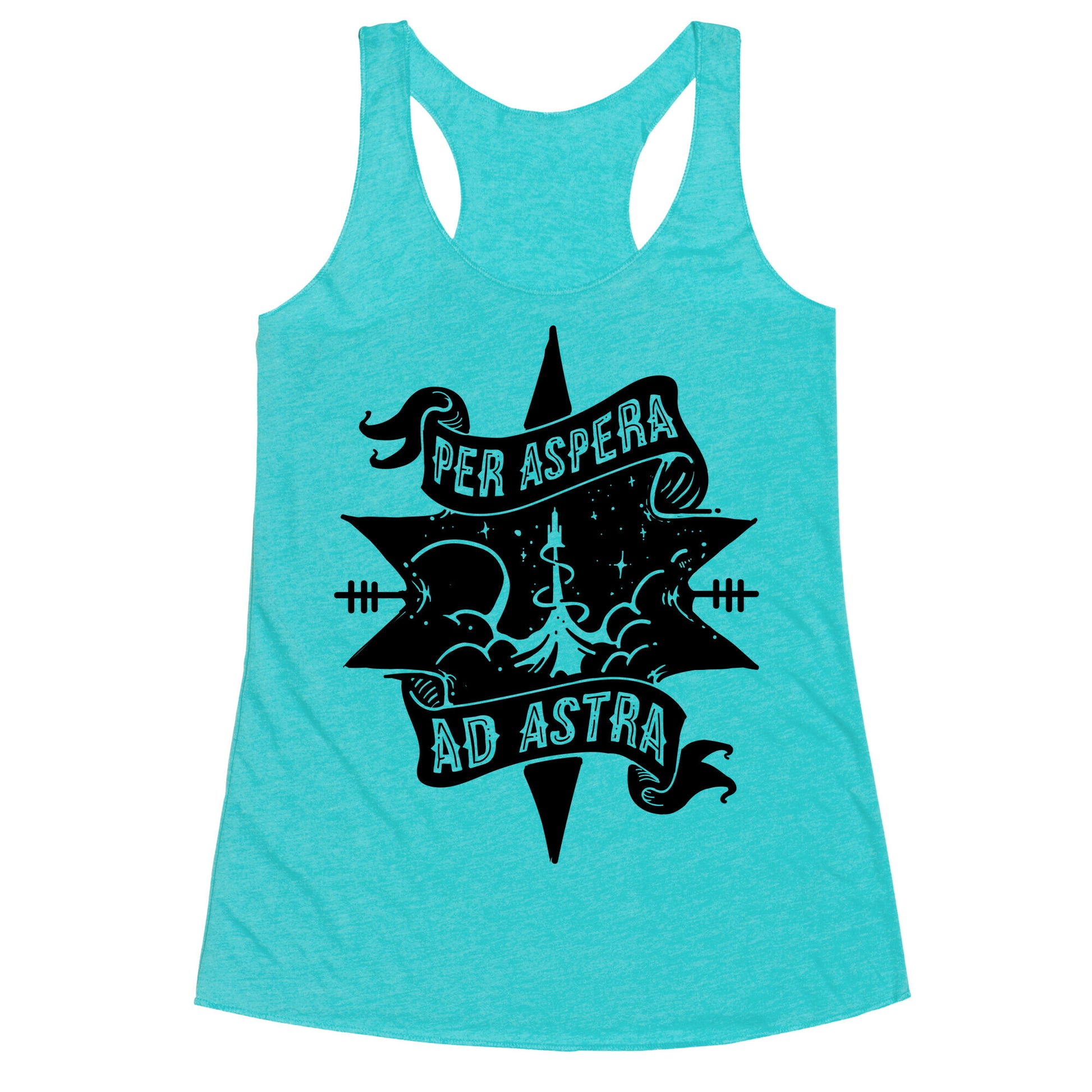 Per Aspera Ad Astra Racerback Tank