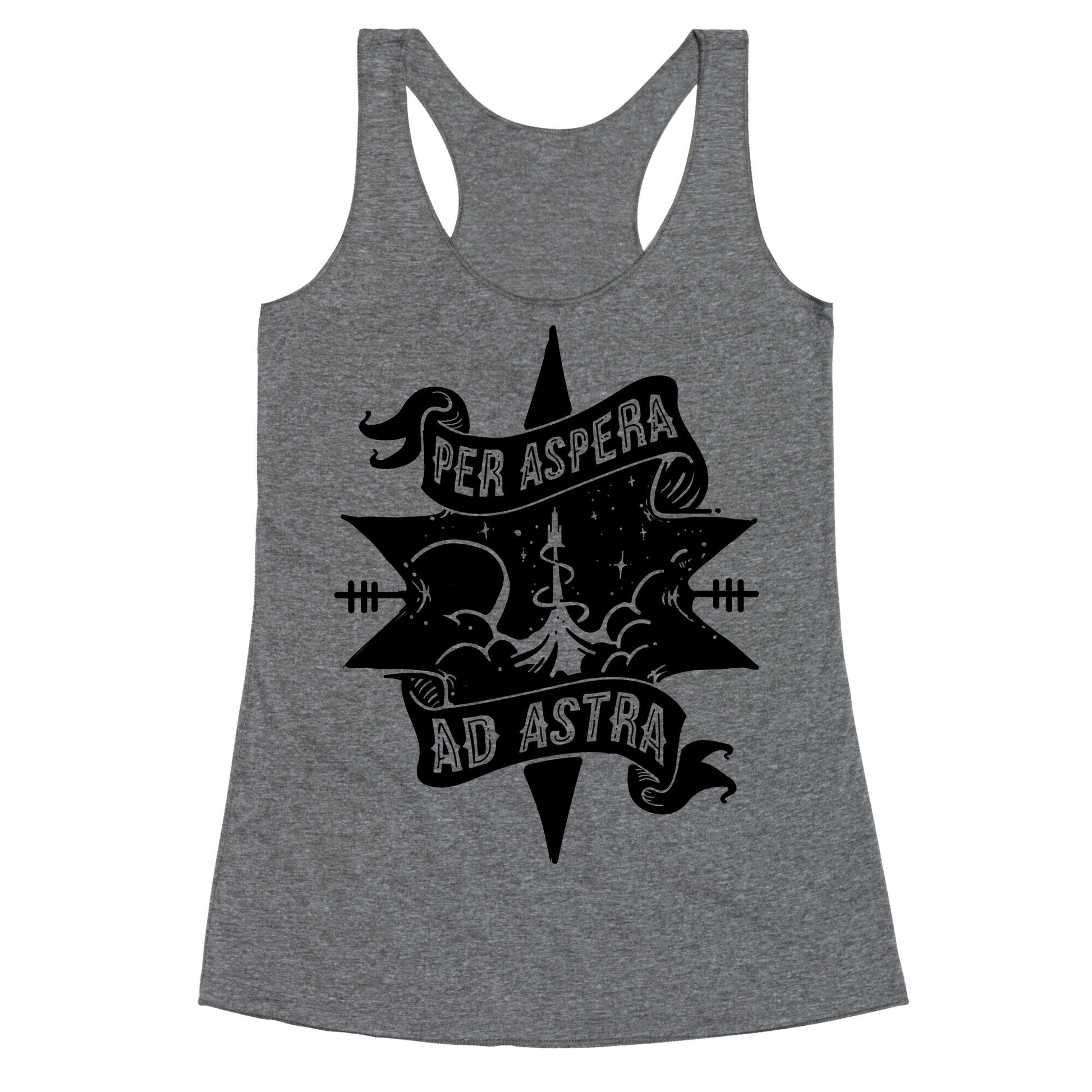 Per Aspera Ad Astra Racerback Tank