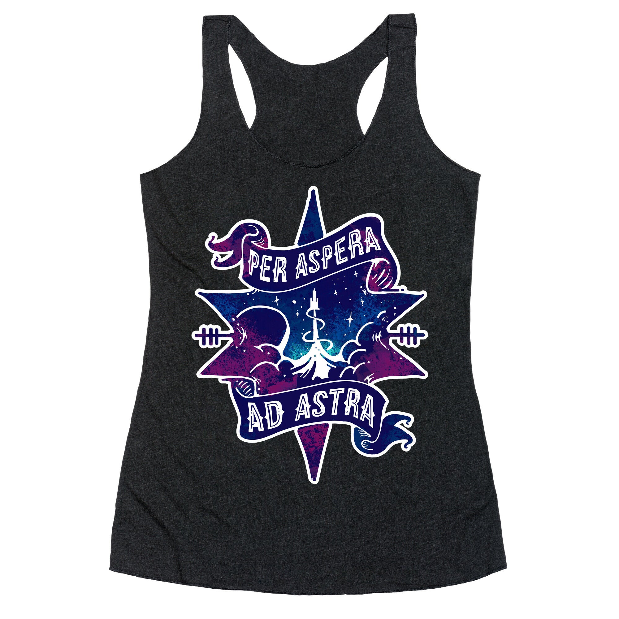 Per Aspera Ad Astra Racerback Tank