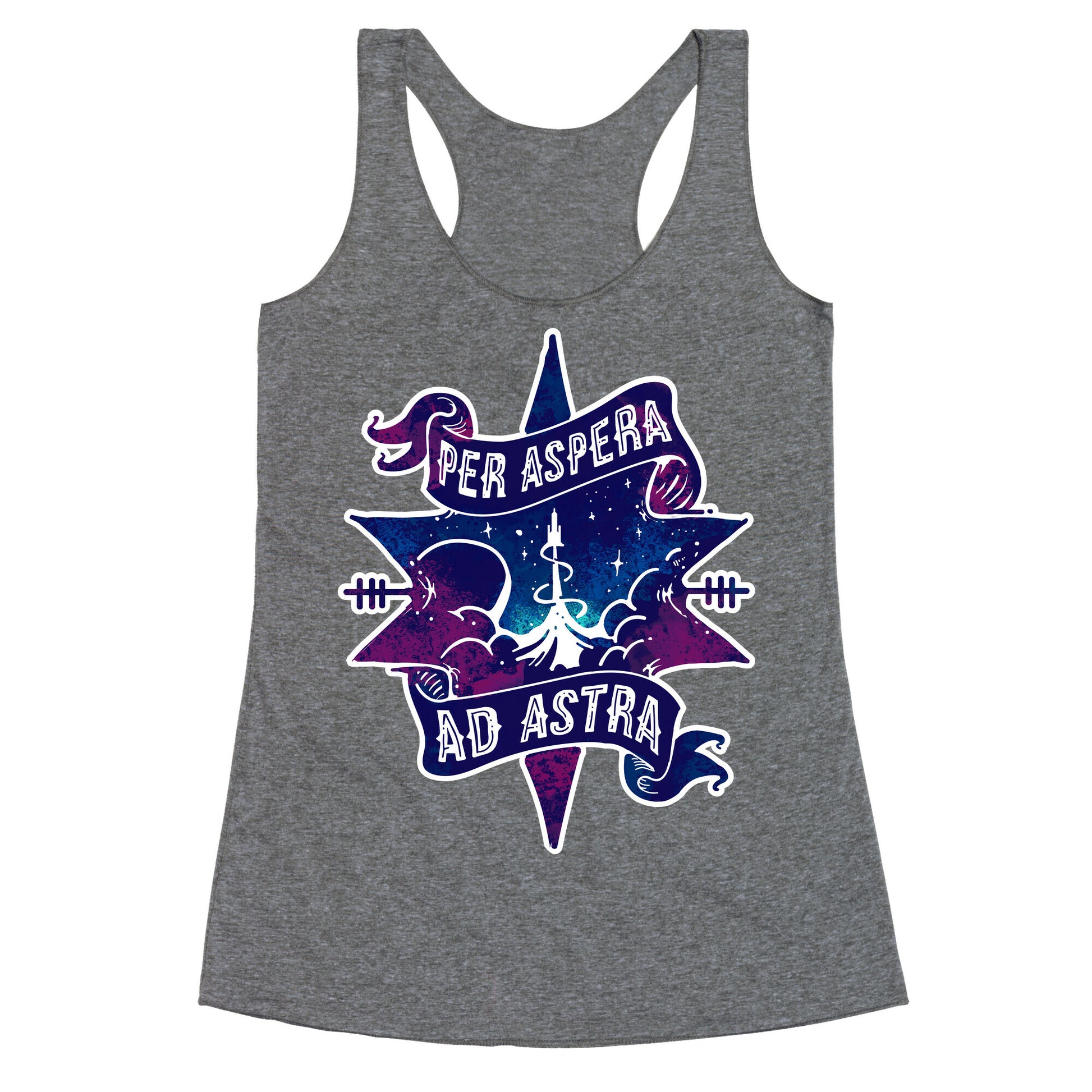 Per Aspera Ad Astra Racerback Tank