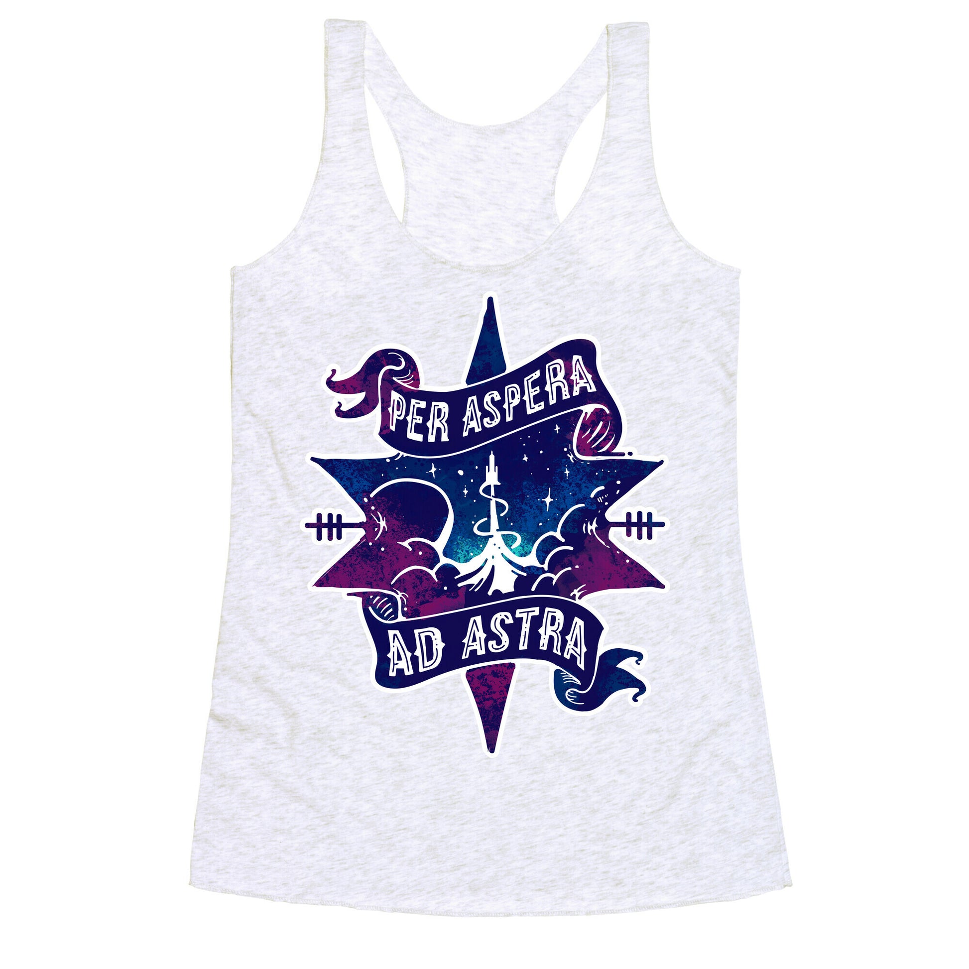 Per Aspera Ad Astra Racerback Tank