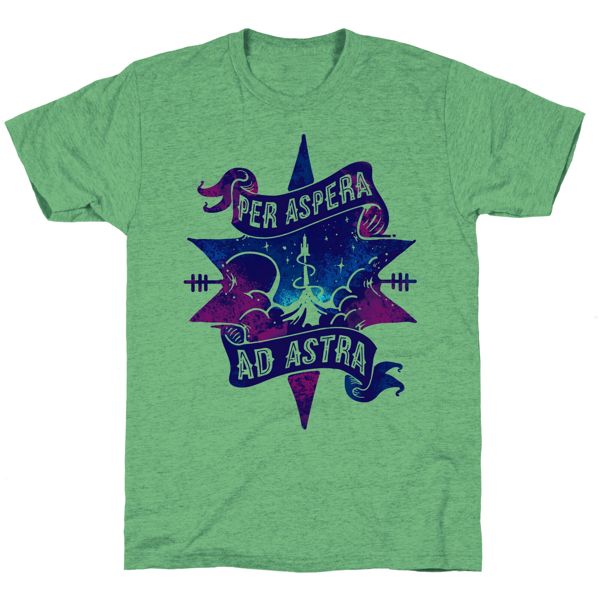 Per Aspera Ad Astra Unisex Triblend Tee