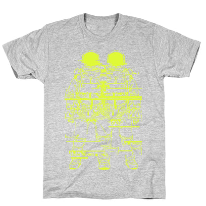 Twin Astronaut Glitch T-Shirt