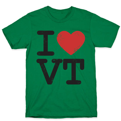 I Love Vermont T-Shirt