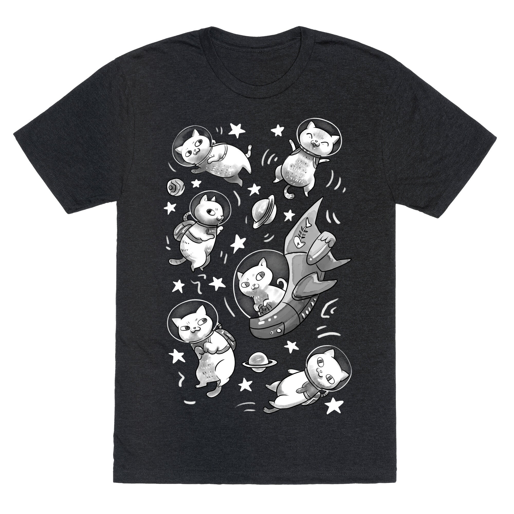 Cats In Space Unisex Triblend Tee