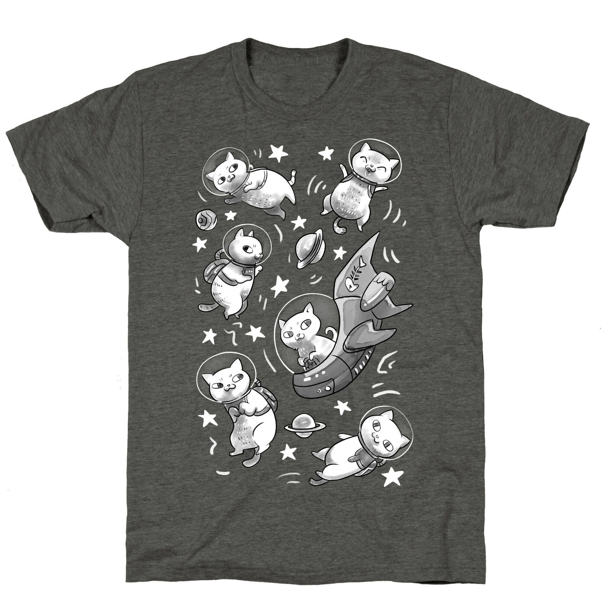 Cats In Space Unisex Triblend Tee
