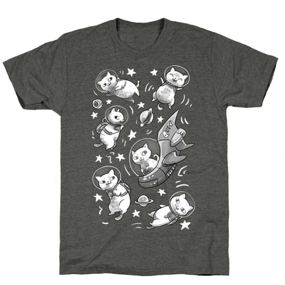 Cats In Space Unisex Triblend Tee