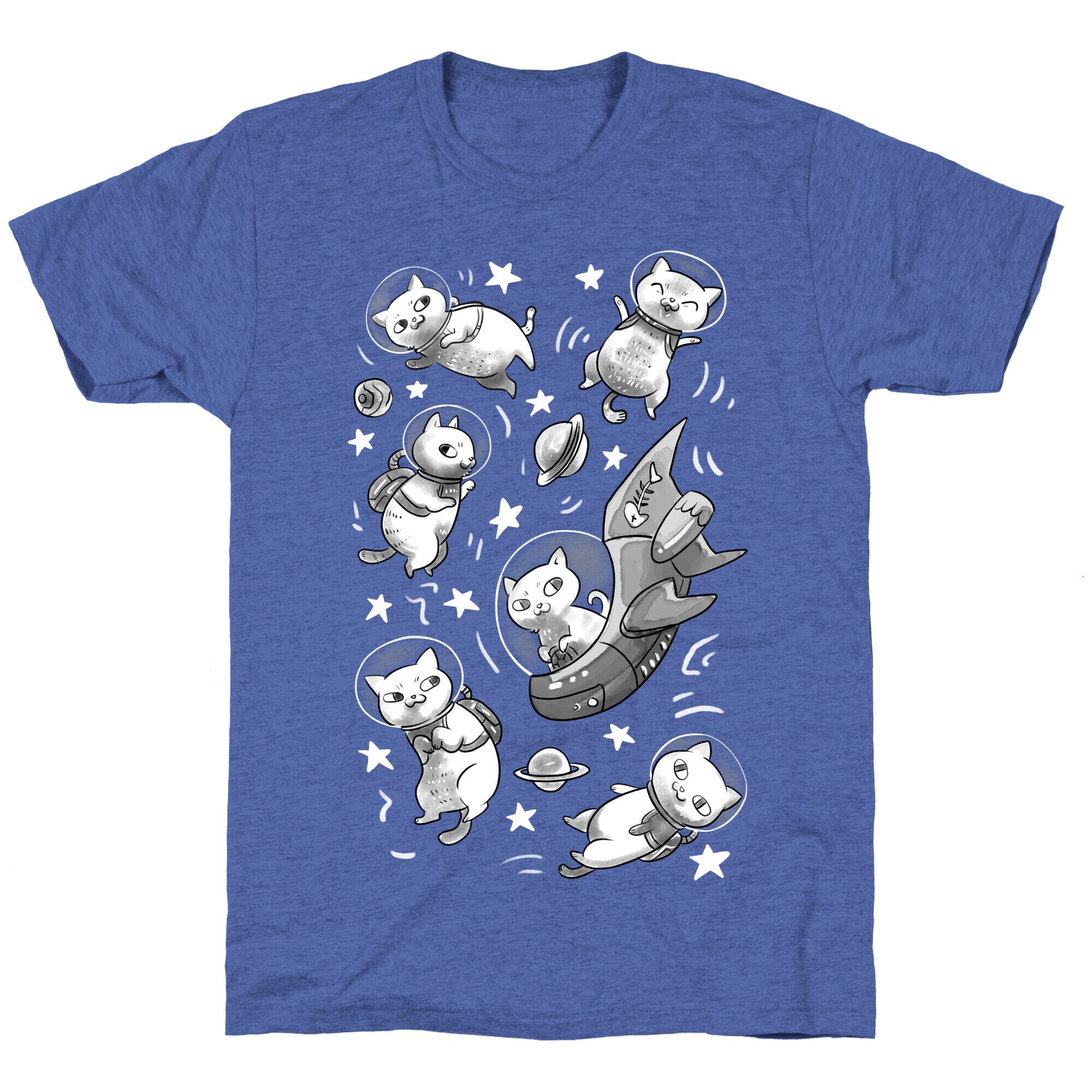 Cats In Space Unisex Triblend Tee