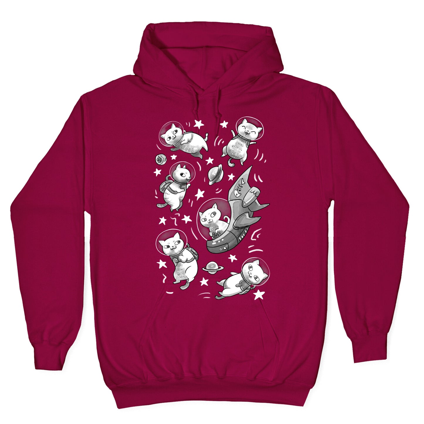 Cats In Space Hoodie