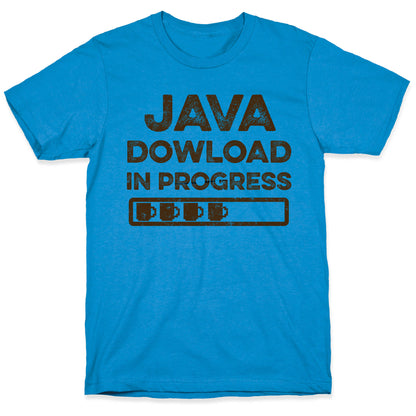 Java Download In Progress T-Shirt