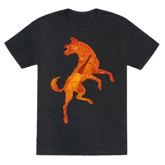 Astronaut Dog Laika Unisex Triblend Tee
