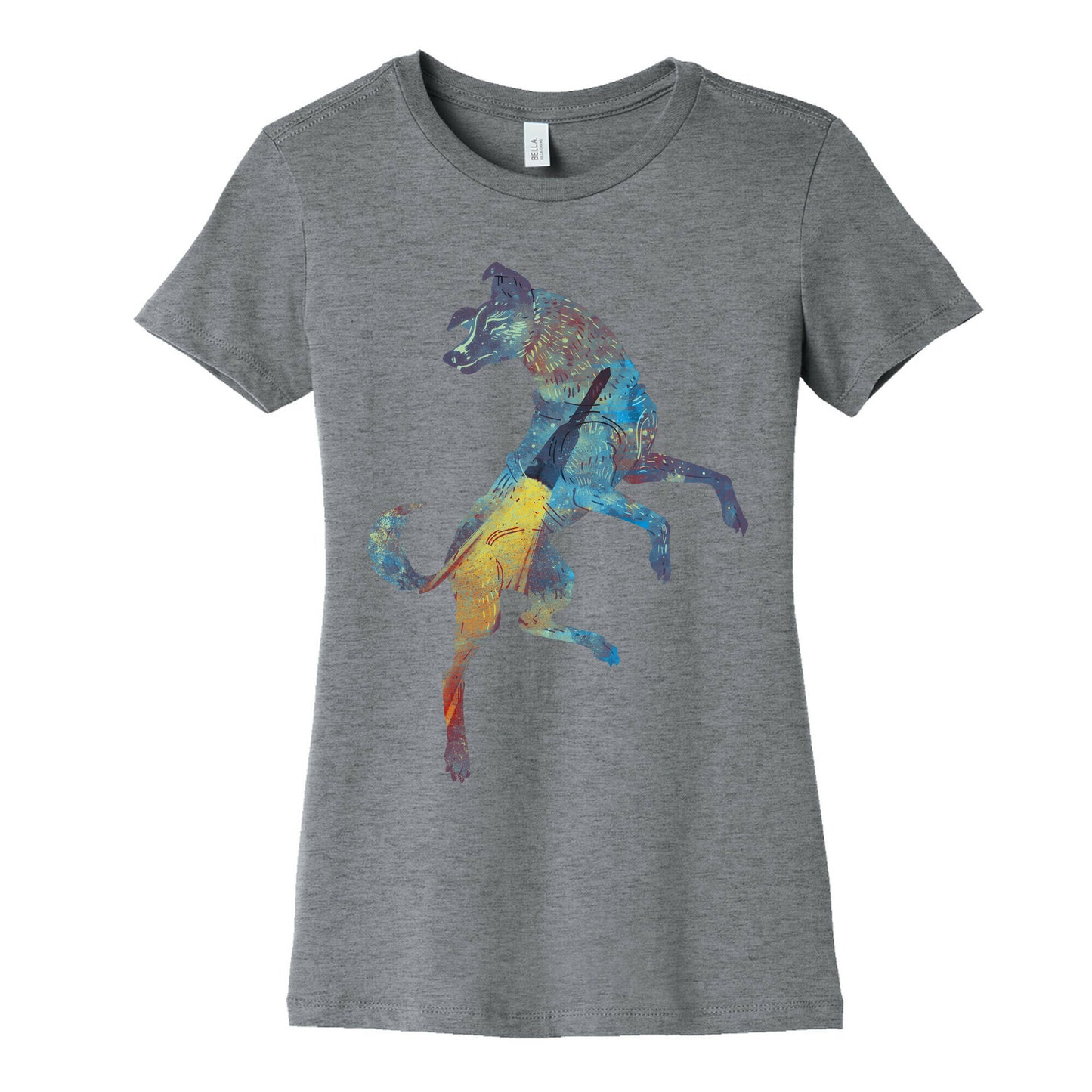 Astronaut Dog Laika Women's Cotton Tee