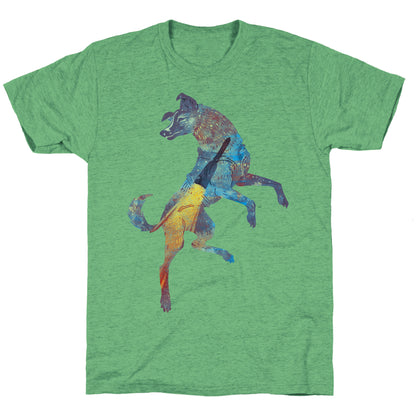 Astronaut Dog Laika Unisex Triblend Tee