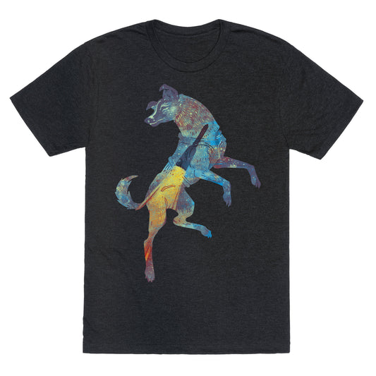 Astronaut Dog Laika Unisex Triblend Tee