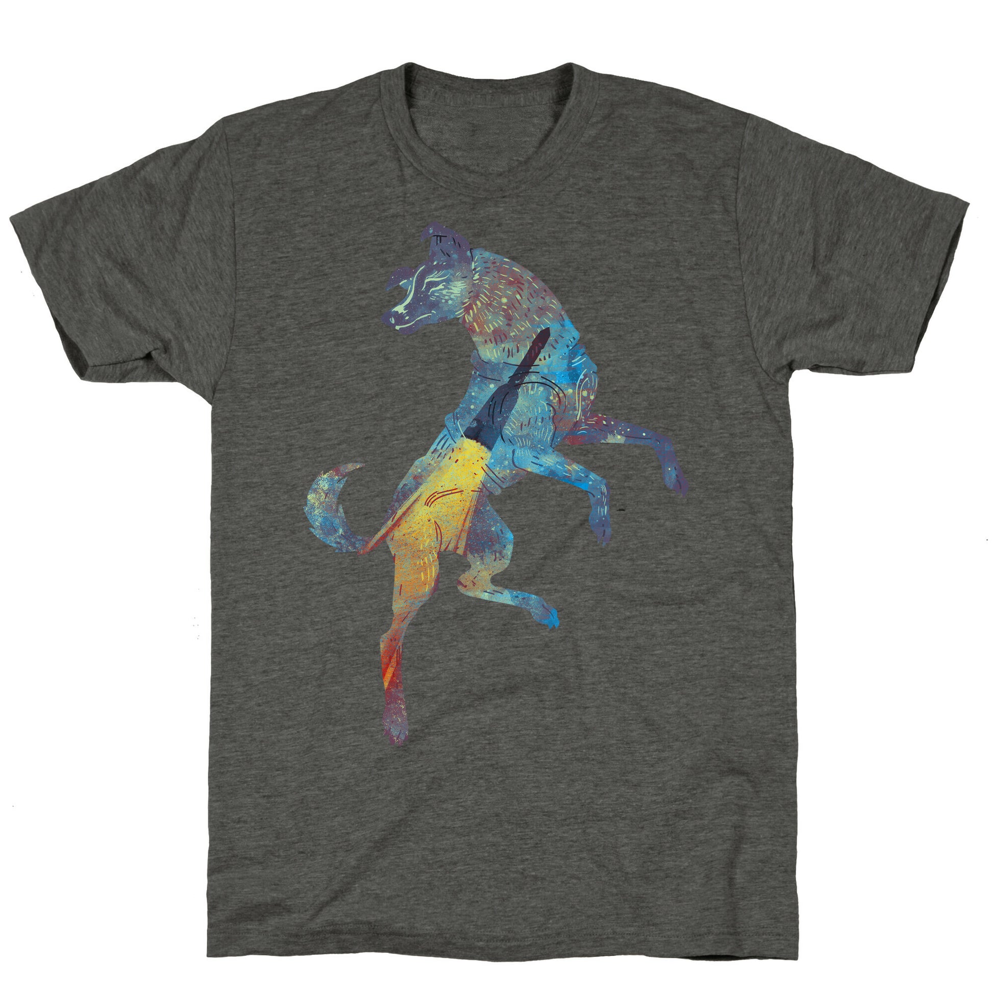 Astronaut Dog Laika Unisex Triblend Tee