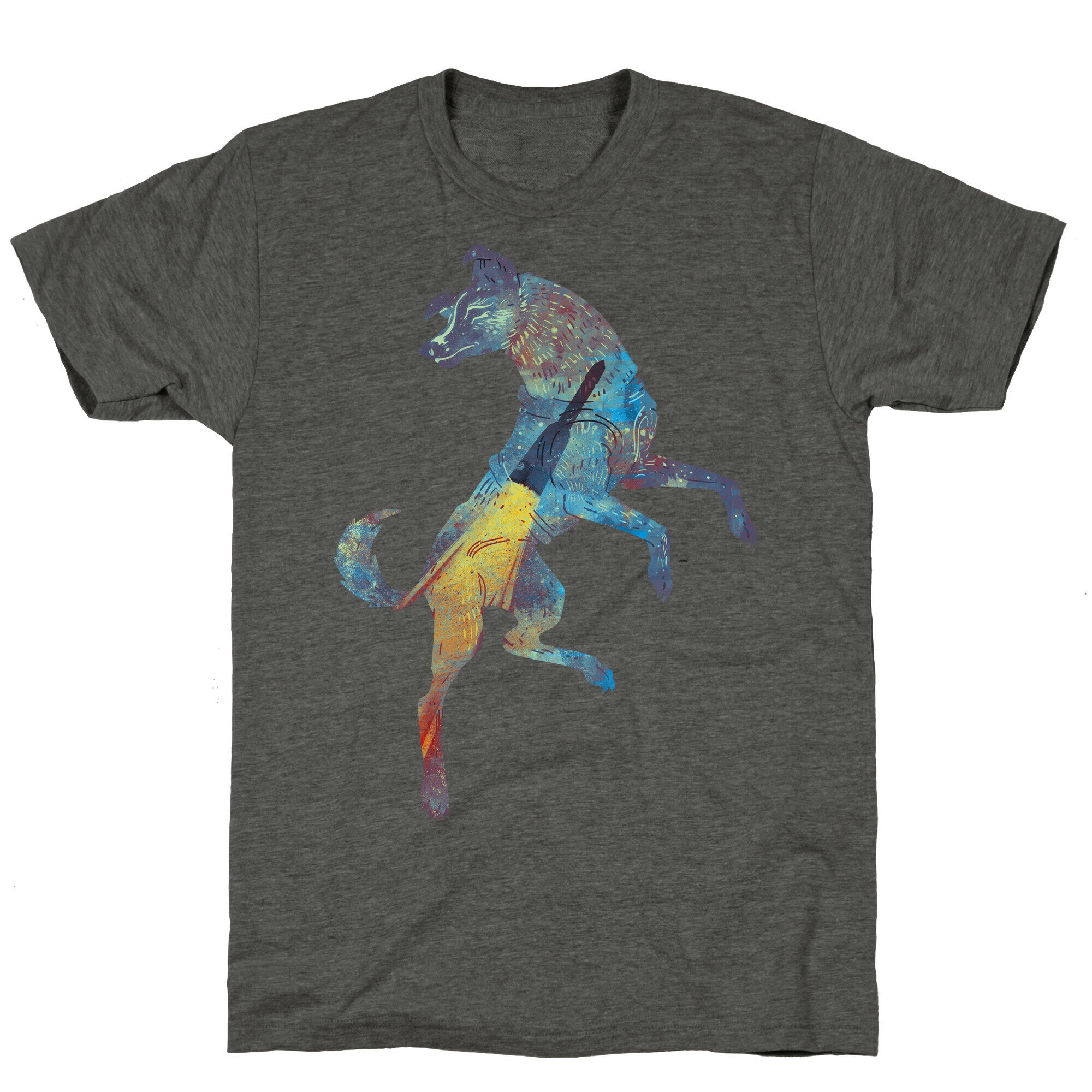 Astronaut Dog Laika Unisex Triblend Tee