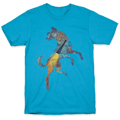 Astronaut Dog Laika Unisex Triblend Tee